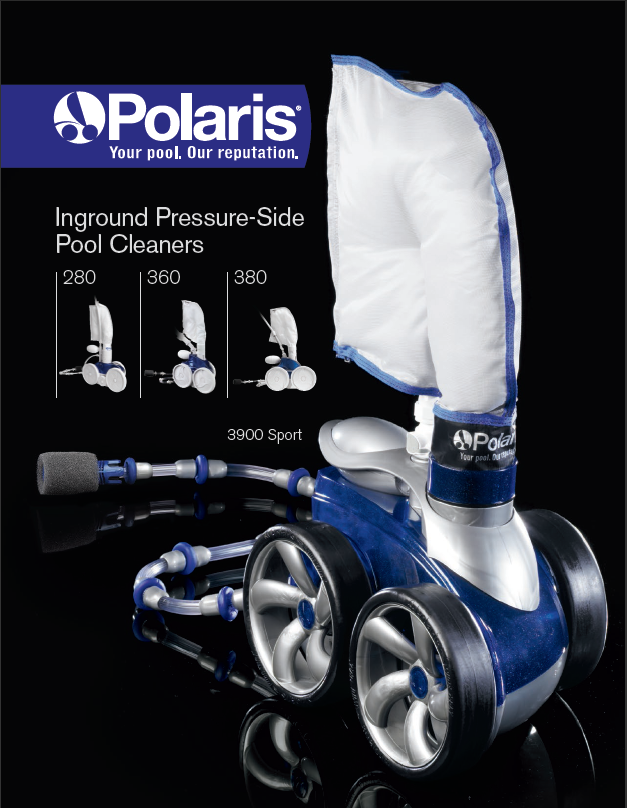 Polaris In-Ground Cleaner Family Brochure Preview Thumbnail